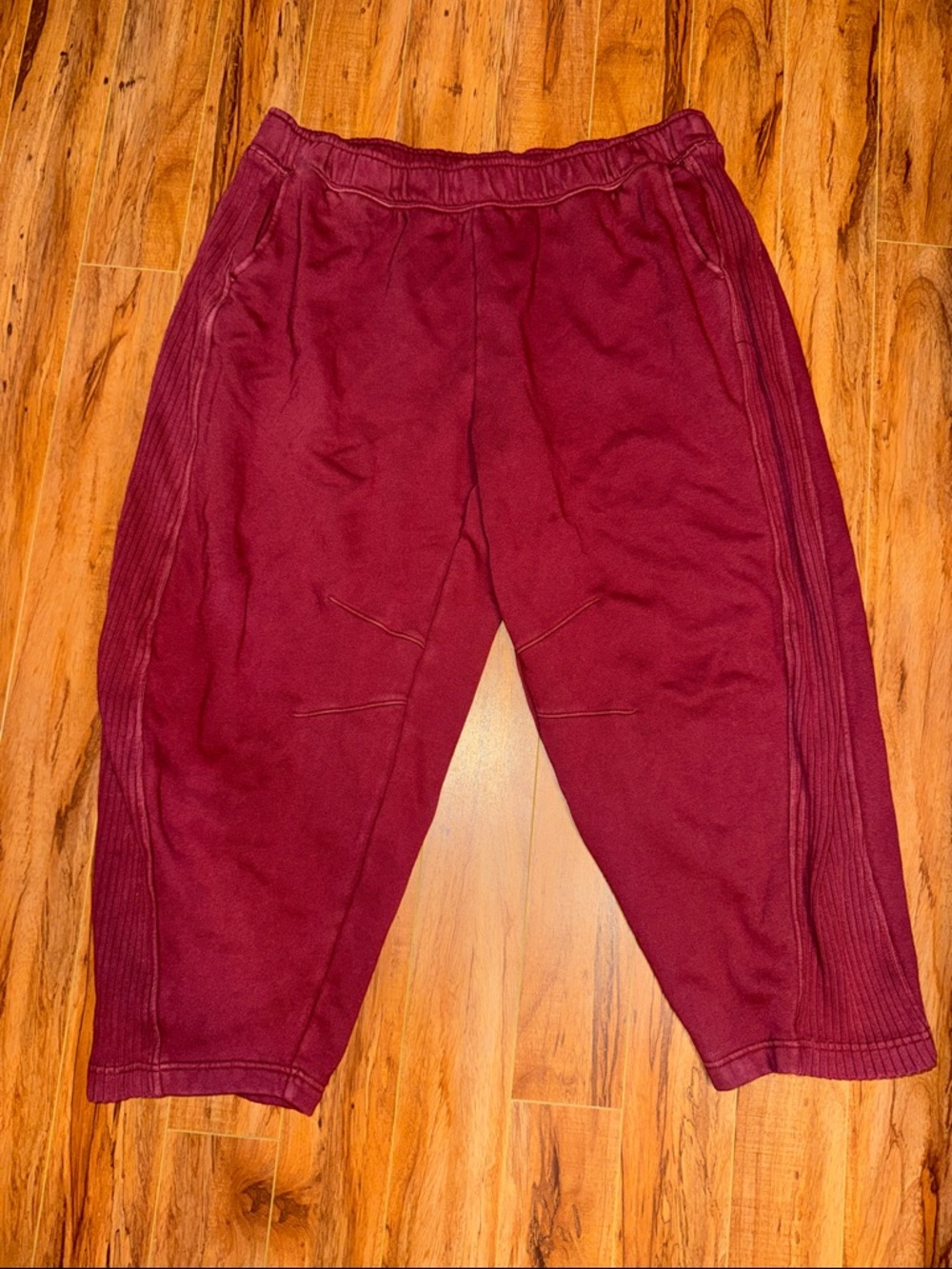 aerie Rose-Mauve Cropped Sweatpants women’s size XL